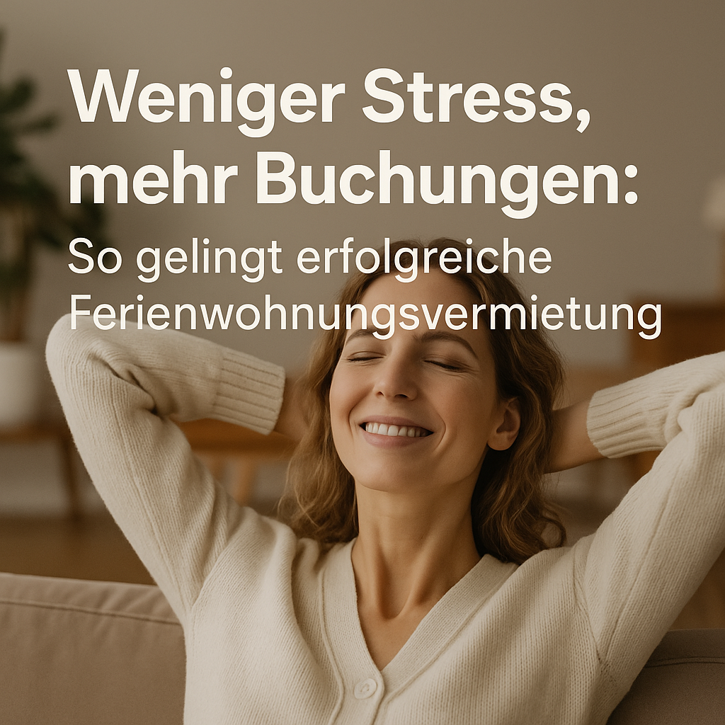 Weniger Stress, mehr Buchungen: So gelingt Ferienvermietung nebenbei